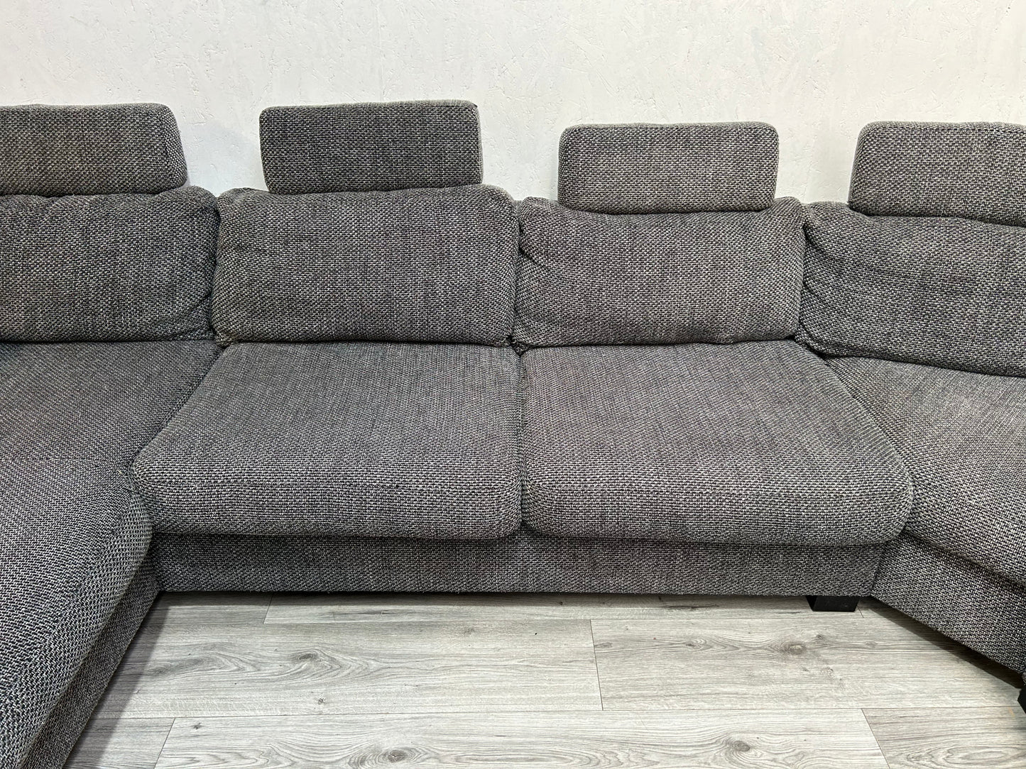 Ruime Grijze u Bank ~ Losse Kussens Met Afneembare Hoezen