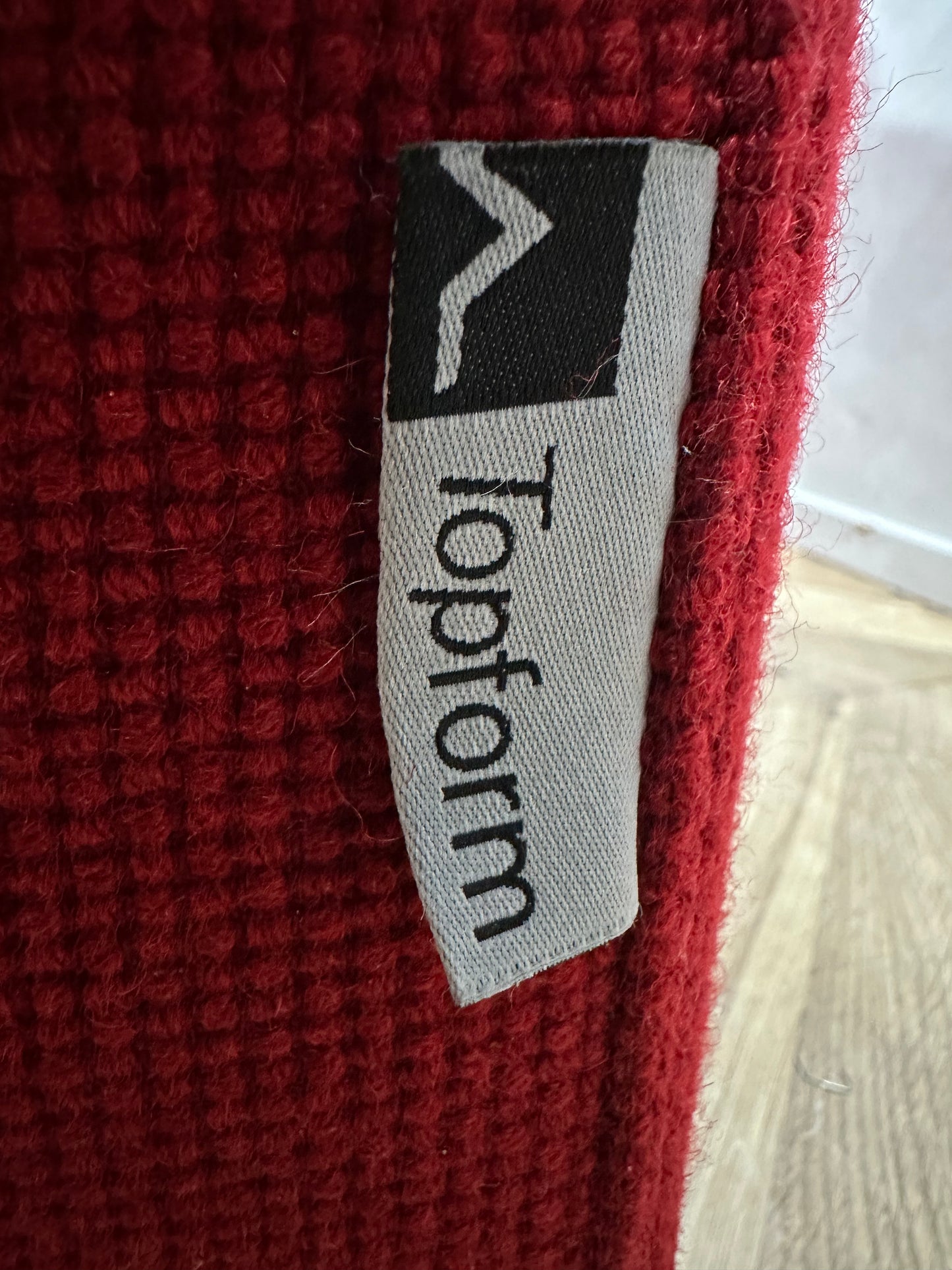 Nieuwstaat Topform Rode 2.5-Zits Bank