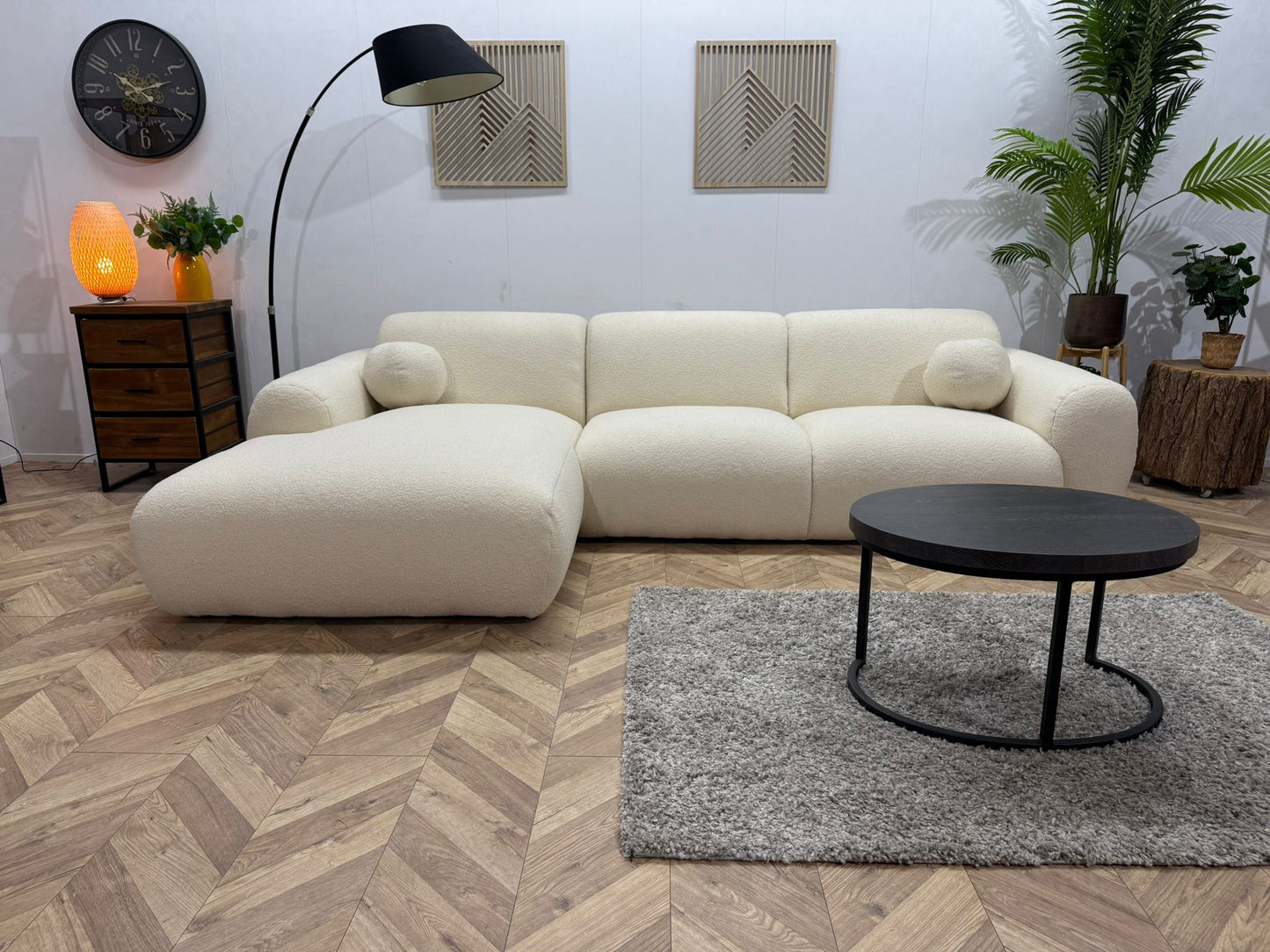 Hoekbank Rotterdam Bouclé