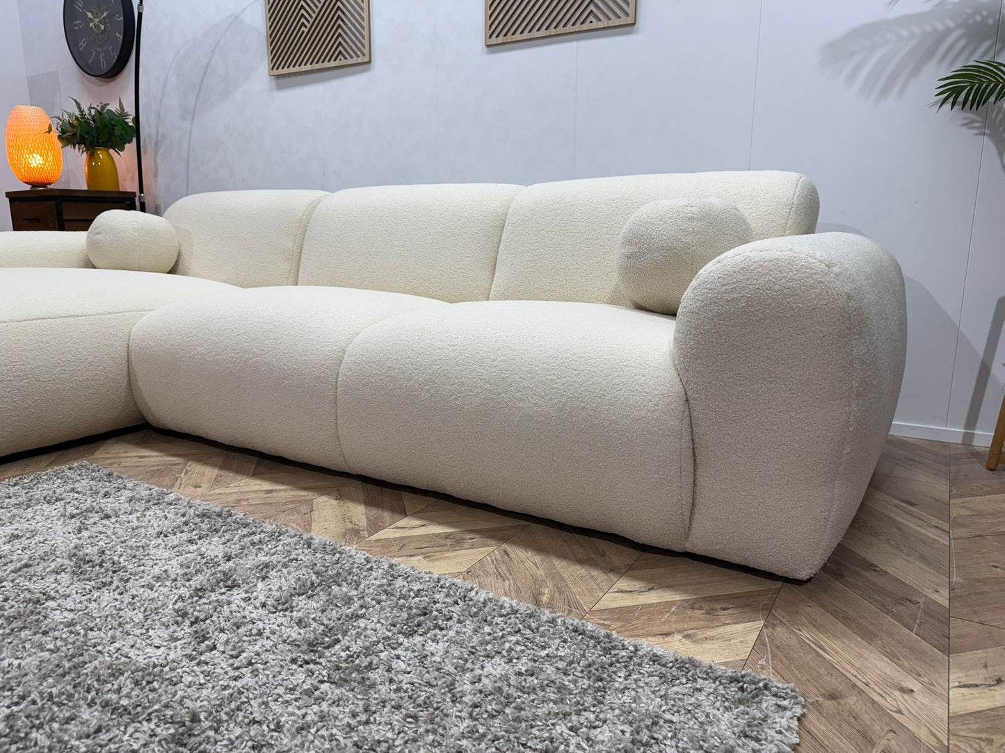 Hoekbank Rotterdam Bouclé