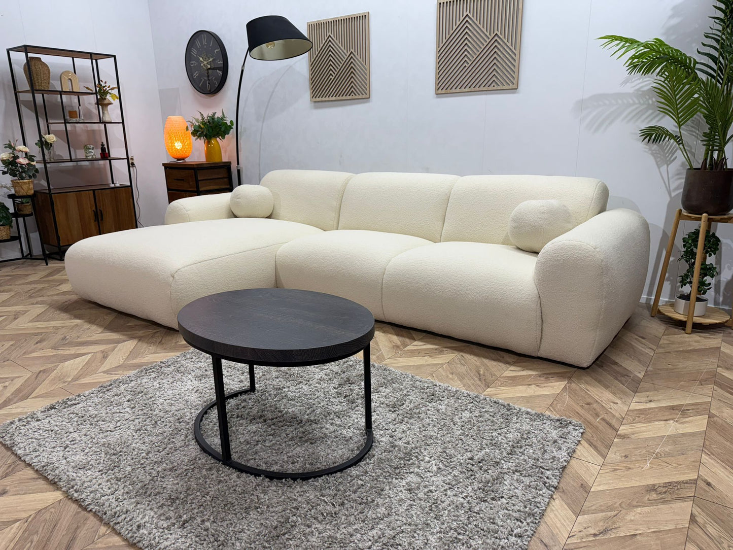 Hoekbank Rotterdam Bouclé