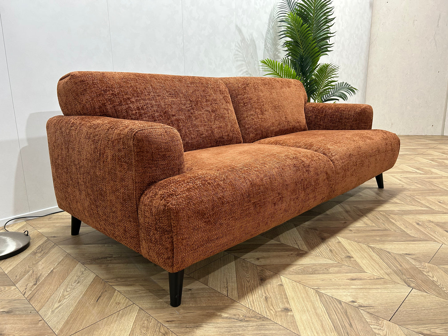 !Showroom Model! Cognac Bruine 2,5-Zits Bank