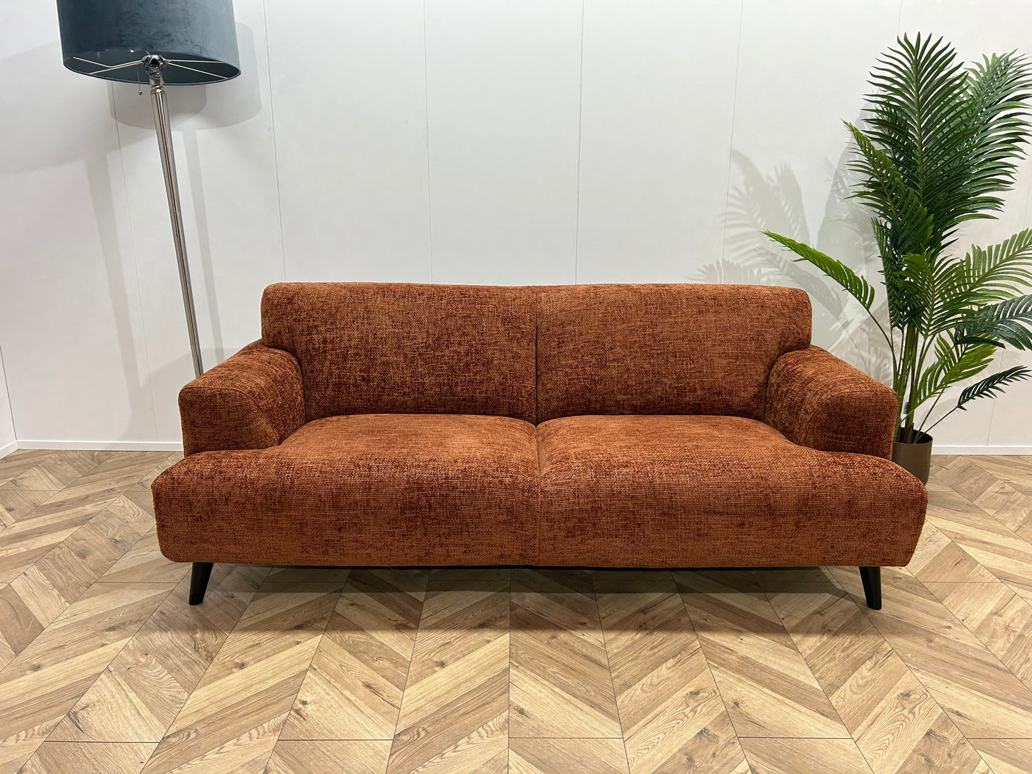 !Showroom Model! Cognac Bruine 2,5-Zits Bank