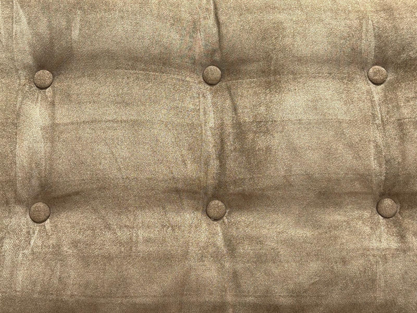 Beige Velvet Hoekbank ~ Losse Kussens Met Afneembare Hoezen