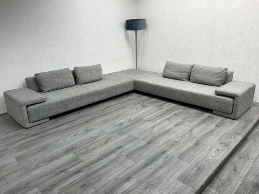 Multifunctionele Licht Grijze Hoekbank Van Goossens - Banken Bazaar