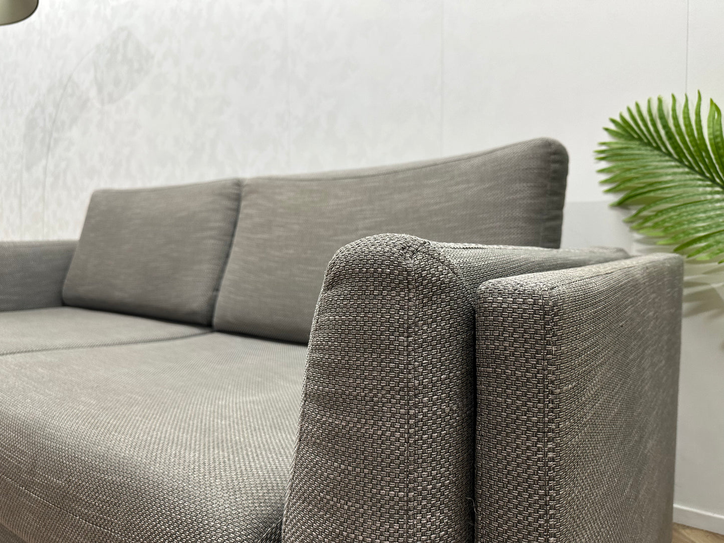 Grijze Banken Set ~ Losse Kussens Met Afneembare Hoezen