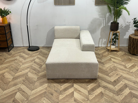 !Showroommodel! Crème Design Bank ~ Vaste Kussens