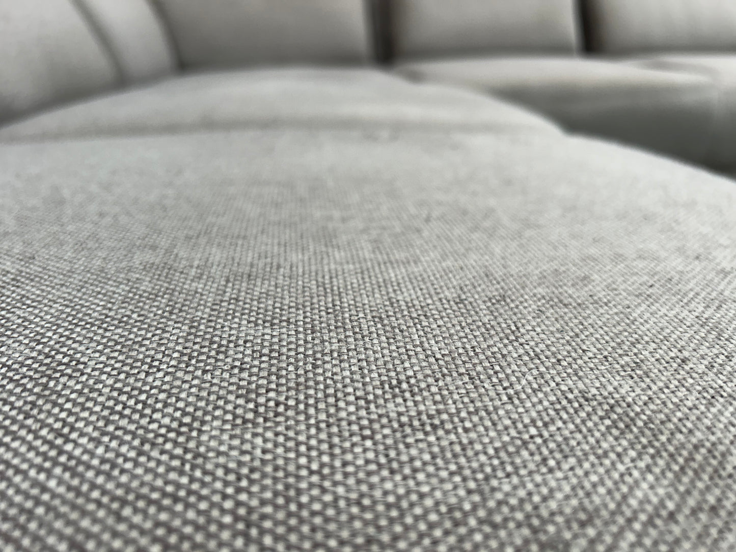 H&H Beige Hoekbank ~ Verstelbare Hoofdsteunen