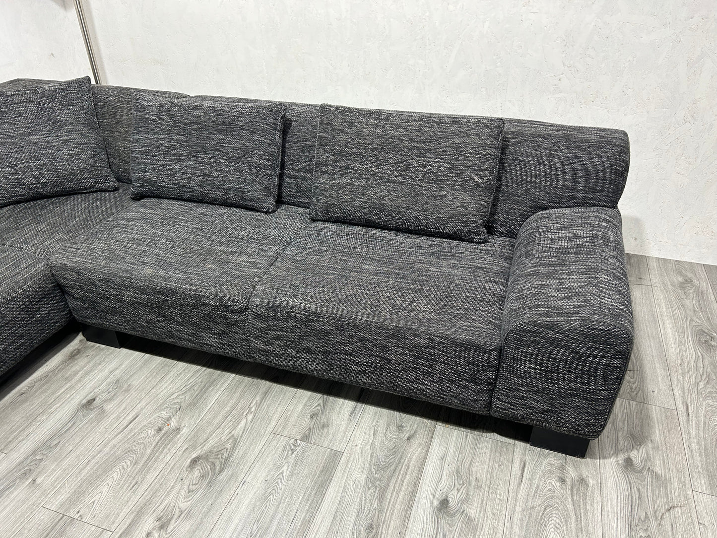 Antraciet Hoekbank Inc. Hocker