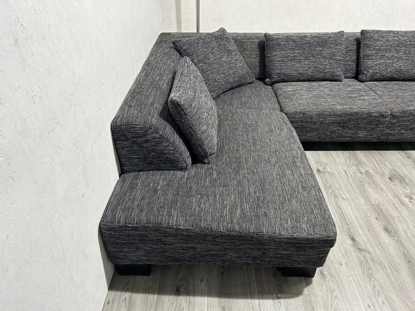 Antraciet Hoekbank Inc. Hocker