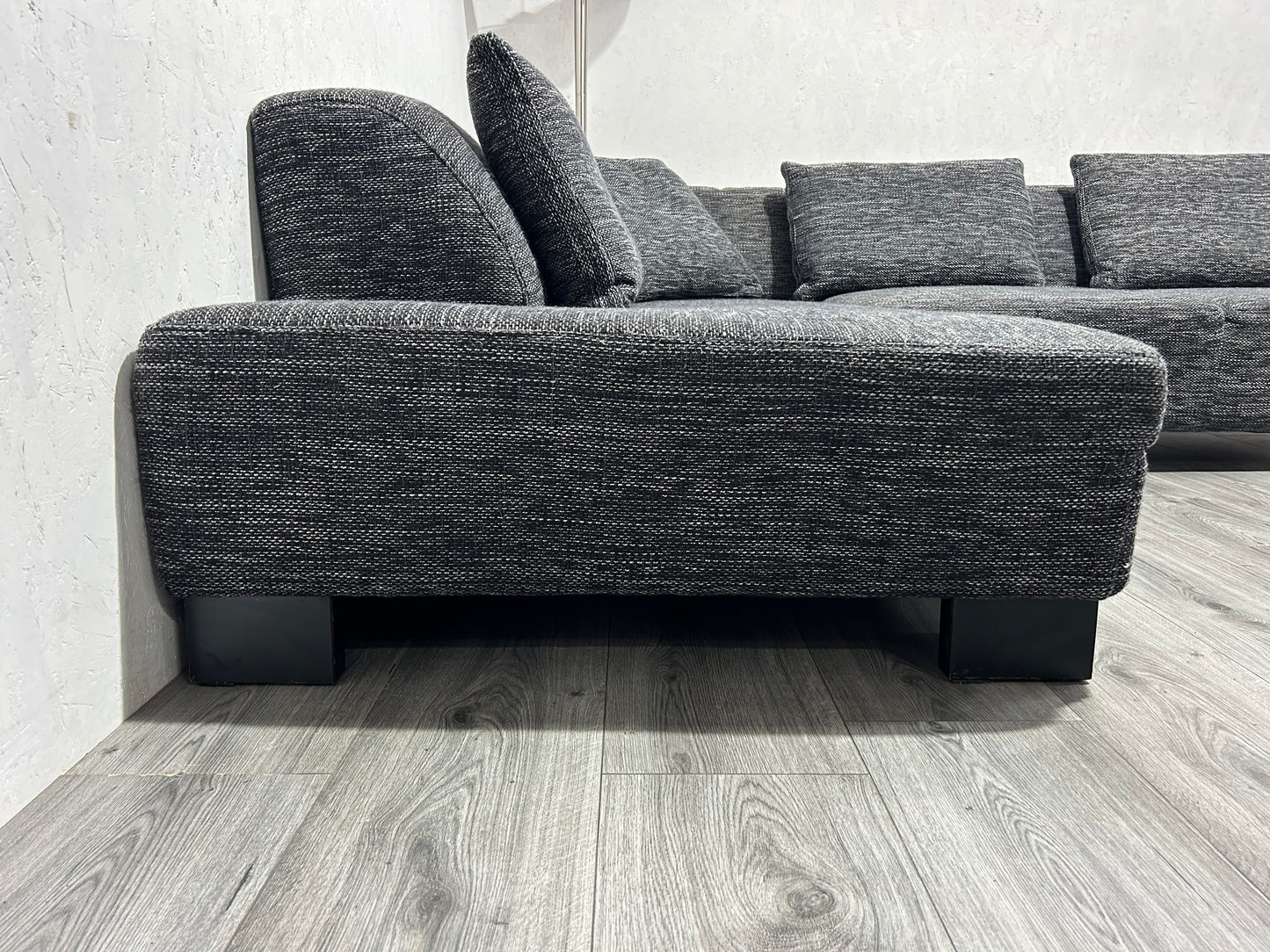 Antraciet Hoekbank Inc. Hocker