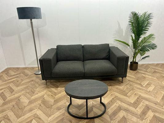 Antraciet 2,5-Zits Bank ~ Losse Kussens Met Afneembare Hoezen